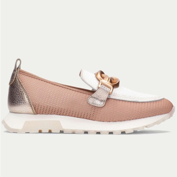 Mokasyny damskie Hispanitas CHV264520 FORMENTERA-V26 ALMOND