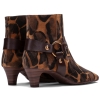 Botki damskie Hispanitas HI265057 JIRAFA VELOUR-I26 ESPRESSO
