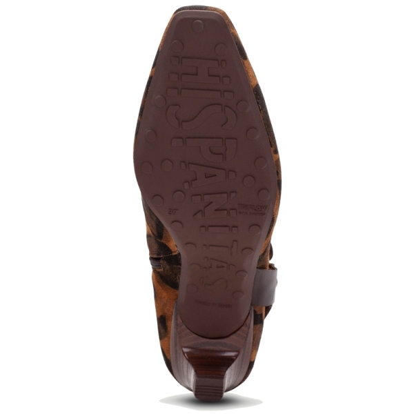 Botki damskie Hispanitas HI265057 JIRAFA VELOUR-I26 ESPRESSO