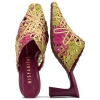 Klapki damskie Hispanitas HV264800 C001 GARDEN-V26 MULTI YELLOW