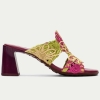 Klapki damskie Hispanitas HV264801 C001 GARDEN-V26 MULTI YELLOW