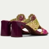 Klapki damskie Hispanitas HV264801 C001 GARDEN-V26 MULTI YELLOW