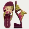 Klapki damskie Hispanitas HV264801 C001 GARDEN-V26 MULTI YELLOW