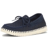 Mokasyny damskie Ilse Jacobsen TULIP3074 660111 Dark Indigo