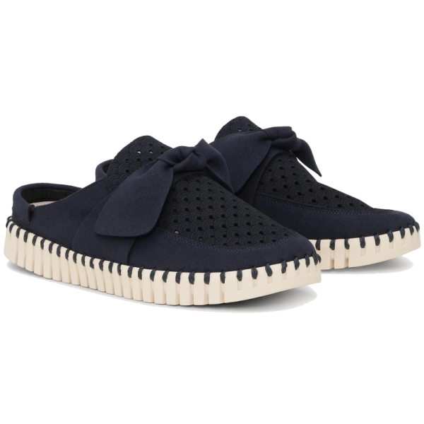 Klapki damskie Ilse Jacobsen TULIP4088 660111 DARK INDIGO