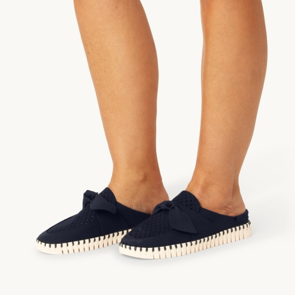 Klapki damskie Ilse Jacobsen TULIP4088 660111 DARK INDIGO