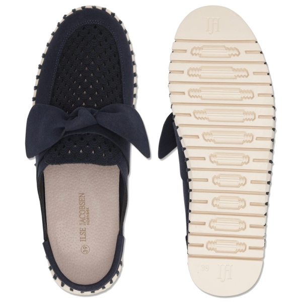 Klapki damskie Ilse Jacobsen TULIP4088 660111 DARK INDIGO