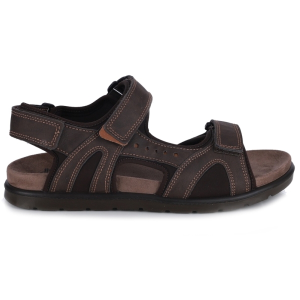 Sandały męskie Imac 104120 00941/017 DARK BROWN/BROW