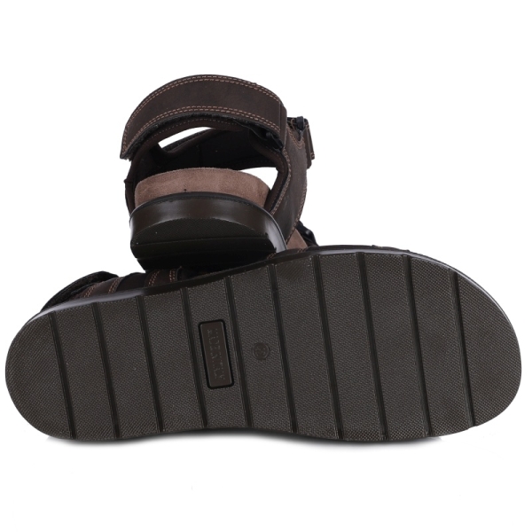 Sandały męskie Imac 104120 00941/017 DARK BROWN/BROW