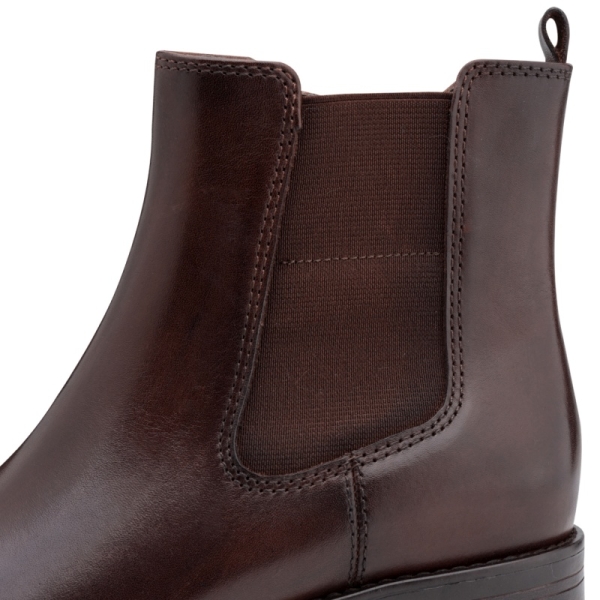 Botki damskie Jana 8-25710-47 304 MOCCA