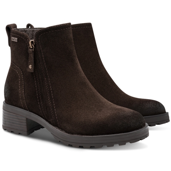 Botki damskie wodoodporne Jana 8-25711-47 307 MOCCA SUEDE