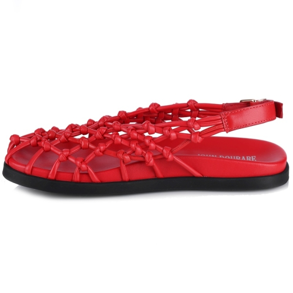 Sandały damskie John Doubare 307-10 RED