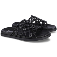 Klapki damskie John Doubare 307-11 BLACK