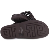 Klapki damskie John Doubare 307-11 BROWN