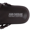 Klapki damskie John Doubare 307-11 BROWN