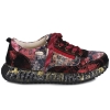 Sneakersy damskie Laura Vita 0008116 BURTON 43 WINE