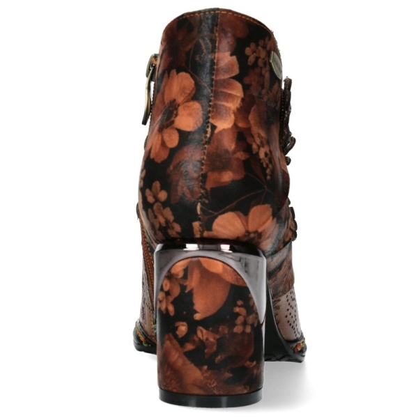 Botki damskie Laura Vita 0008191 MAEVAO 21 CAMEL
