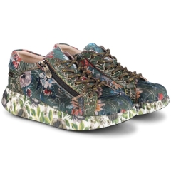Sneakersy damskie Laura Vita 0008197 NIKITO 44 KAKI