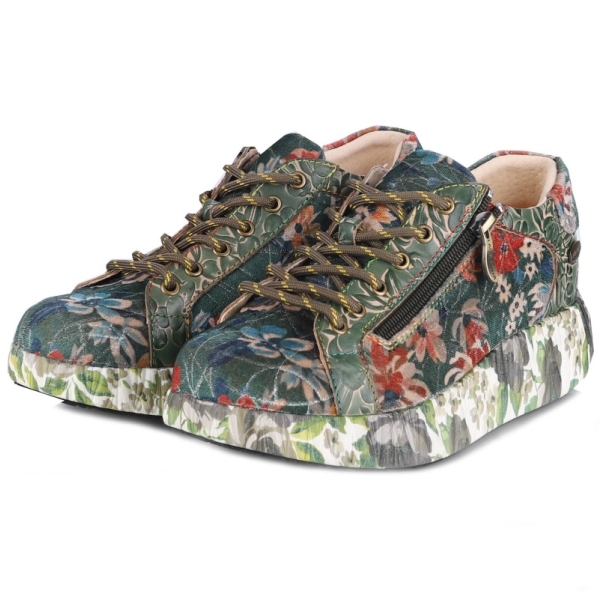 Sneakersy damskie Laura Vita 0008197 NIKITO 44 KAKI