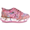 Sneakersy damskie Laura Vita DELPHINE 07 CERISE SL6006-7BS25