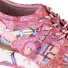 Sneakersy damskie Laura Vita DELPHINE 07 CERISE SL6006-7BS25
