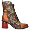 Trzewiki damskie Laura Vita EVCAO 01 CAMEL SL68259-JH1A