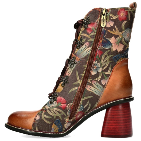 Trzewiki damskie Laura Vita EVCAO 01 CAMEL SL68259-JH1A