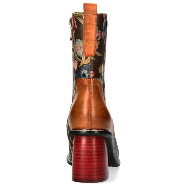 Trzewiki damskie Laura Vita EVCAO 01 CAMEL SL68259-JH1A