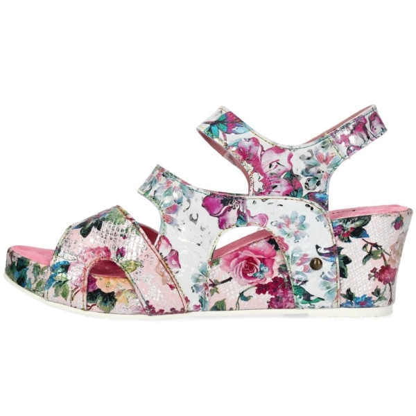 Sandały damskie Laura Vita FACDIAO 12 CERISE SL80403-12B
