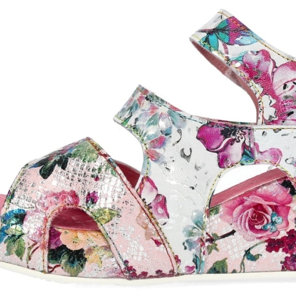 Sandały damskie Laura Vita FACDIAO 12 CERISE SL80403-12B