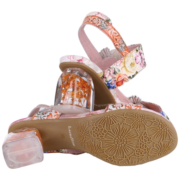Sandały damskie Laura Vita FRAMBOISEO 26 CORAIL SL8044B-26BS25
