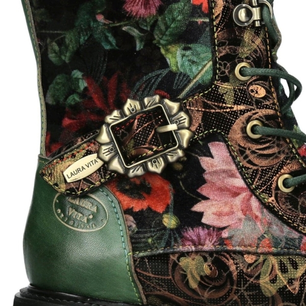 Trzewiki damskie Laura Vita KOULEO 15 VERT SL600-5