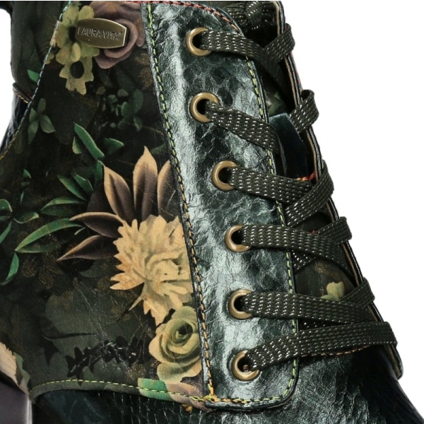 Trzewiki damskie Laura Vita MAEVAO 24 VERT SL40020-14