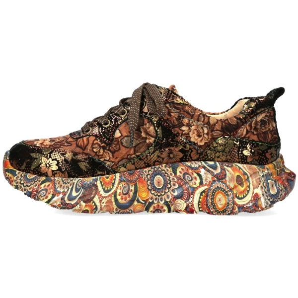 Sneakersy damskie Laura Vita SOFIAO 07 BRONZE AT2179-A7