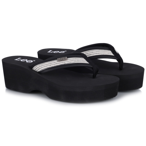 Klapki damskie Lee 50261043.05D OFF WHITE/BLACK