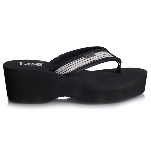 Klapki damskie Lee 50261043.05D OFF WHITE/BLACK