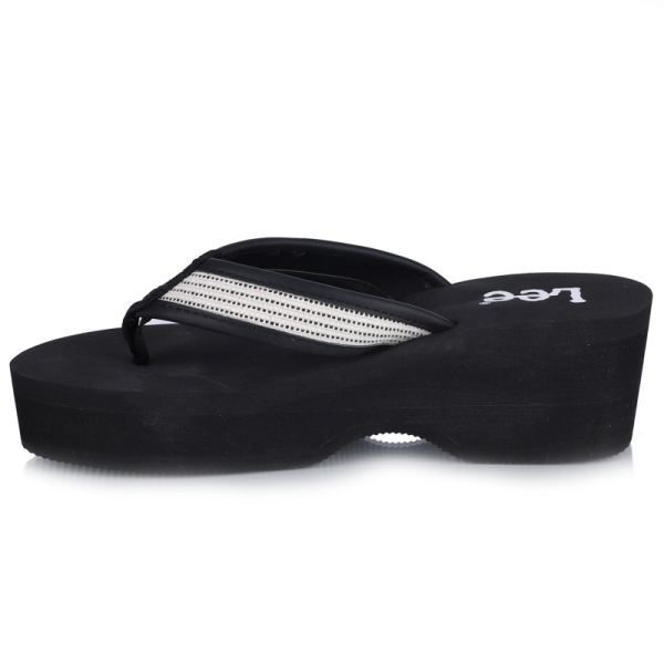 Klapki damskie Lee 50261043.05D OFF WHITE/BLACK
