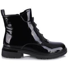 Botki damskie Loretta Vitale C38131 BLACK PATENT