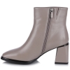 Botki damskie Loretta Vitale C38144 GREY LEATHER