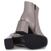 Botki damskie Loretta Vitale C38144 GREY LEATHER