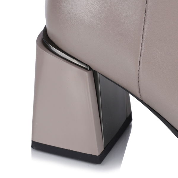 Botki damskie Loretta Vitale C38144 GREY LEATHER