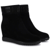 Botki damskie Loretta Vitale C38169 BLACK SUEDE
