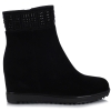 Botki damskie Loretta Vitale C38169 BLACK SUEDE