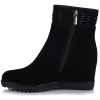 Botki damskie Loretta Vitale C38169 BLACK SUEDE