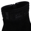 Botki damskie Loretta Vitale C38169 BLACK SUEDE