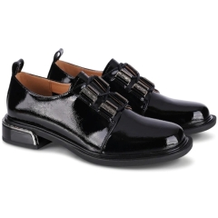 Półbuty damskie Loretta Vitale C9678A BLACK