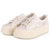 Sneakersy damskie Loretta Vitale W1908 BEIGE