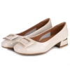 Baleriny damskie Loretta Vitale W5336 OFF WHITE