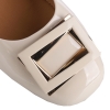 Baleriny damskie Loretta Vitale W5336 OFF WHITE