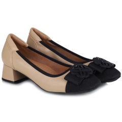 Baleriny damskie Loretta Vitale W5341 APRICOT